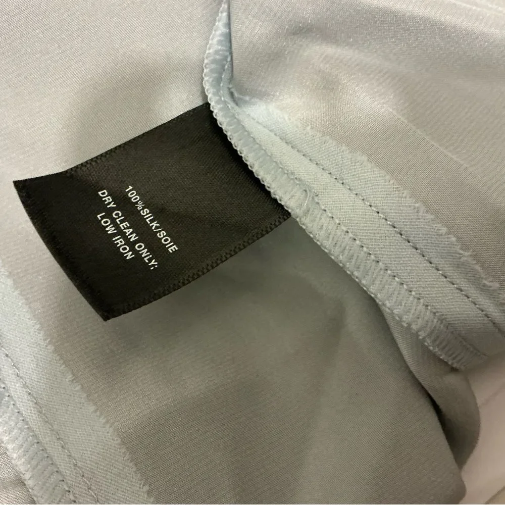 Lafayette 148 New York 100% Silk Button Shirt - Picture 6 of 6